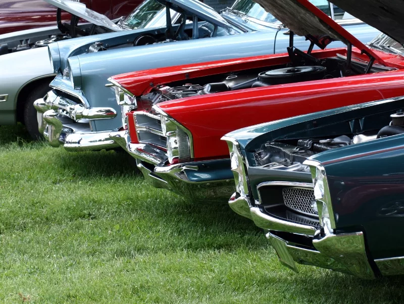Car show at Shiloh Methodist Church